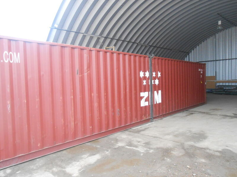 SHIPPING CONTAINERS 40ft Transportable as 2 x 20ft units SC70 click to zoom image
