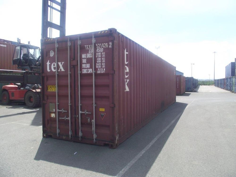SHIPPING CONTAINERS 40ft Original doors 45788 | £1595.00 ...