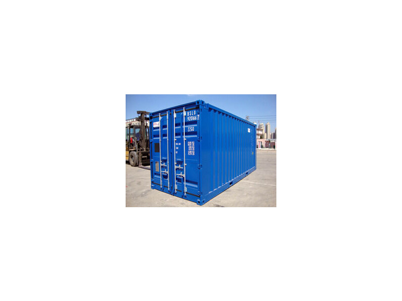 SHIPPING CONTAINERS 20ft Blue 15867 click to zoom image