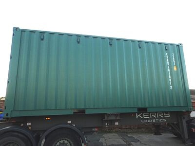 SHIPPING CONTAINERS 20ft Once-Used DV Original 34235 click to zoom image