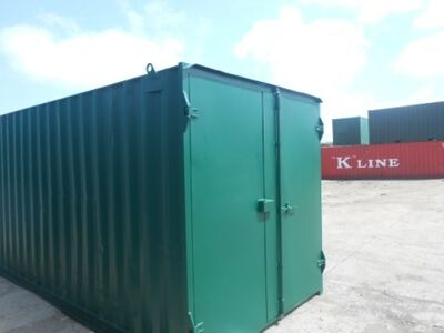 SHIPPING CONTAINERS 20ft High Cube S1 Doors
