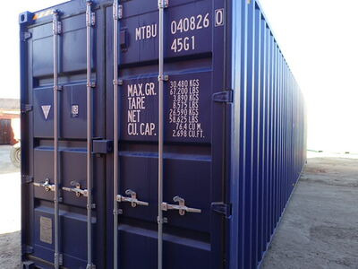 SHIPPING CONTAINERS 40ft High Cube click to zoom image