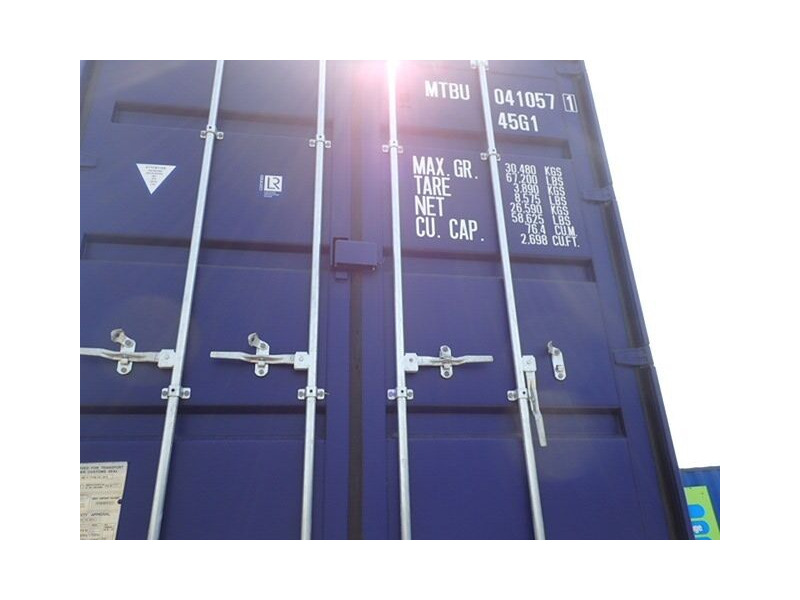 SHIPPING CONTAINERS 40ft High Cube MTBU0410571 click to zoom image