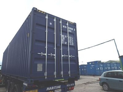 SHIPPING CONTAINERS 20ft High Cube Blue