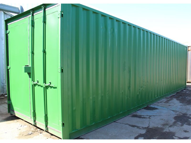 New 30ft Shipping Containers 30ft Once-Used - S3 Doors click to zoom image