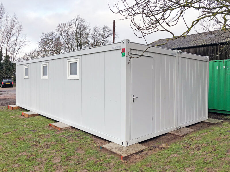 Flat Pack Shipping Containers 30ft CXO cabin office click to zoom image