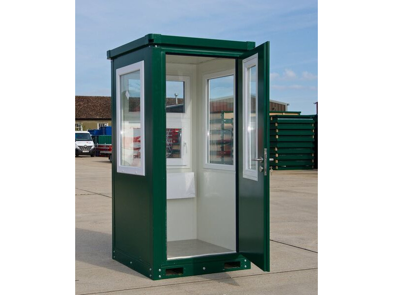 Flat Pack Shipping Containers Portable Kiosk click to zoom image