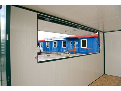 Flat Pack Shipping Containers 3m ExpandaKiosk click to zoom image