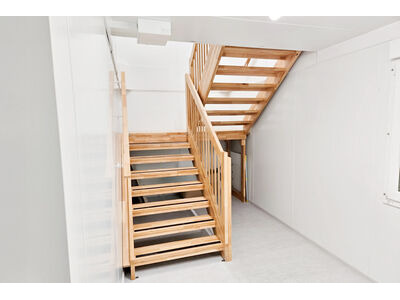 Flat Pack Shipping Containers 20ft x 56ft open plan welfare office click to zoom image