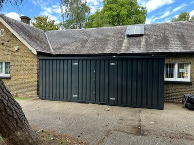 Flat Pack Shipping Containers 6m (20ft) Flat Pack Storage Container click to zoom image