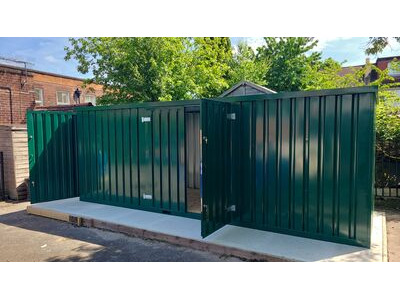 Flat Pack Shipping Containers 6m (20ft) Flat Pack Storage Container click to zoom image