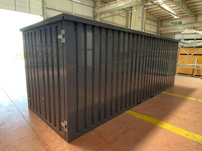 Flat Pack Shipping Containers 6m (20ft) Flat Pack Storage Container click to zoom image
