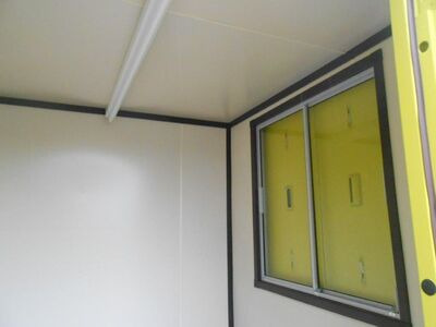 SHIPPING CONTAINERS 6ft x 6ft anti vandal Gatehouse click to zoom image