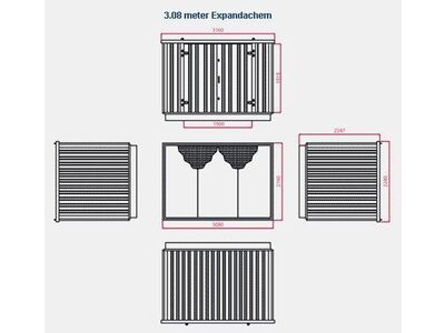 Chemical Storage Containers For Sale Chemical Store 3m x 2.1m C2 click to zoom image