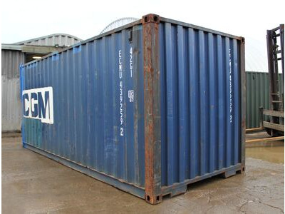 Second Hand 20ft Shipping Containers 20ft Container S1 Doors click to zoom image