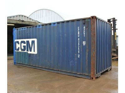 Second Hand 20ft Shipping Containers 20ft Container S1 Doors click to zoom image