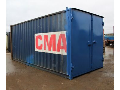 Second Hand 20ft Shipping Containers 20ft Container S1 Doors click to zoom image