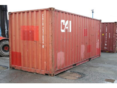 Second Hand 20ft Shipping Containers 20ft S2 Doors click to zoom image