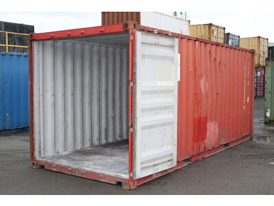 Second Hand 20ft Shipping Containers 20ft Container S2 Doors click to zoom image