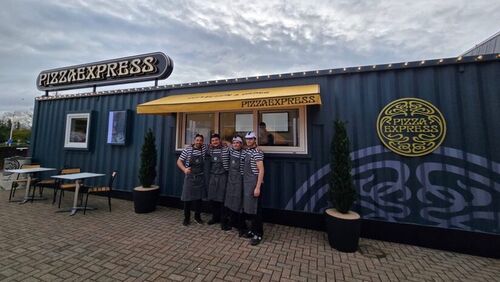 40ft Pizza Express pod container - CS99053
