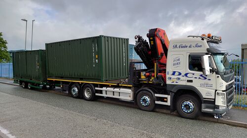 Delivery of your storage container