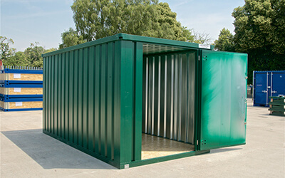 View flatpack containers