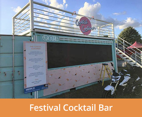 Pop-up cocktail bar