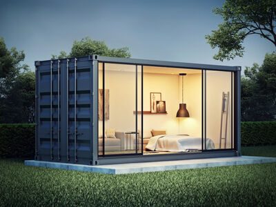 Shipping Containers as Glamping Pods
