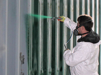 How Much Does it Cost to Paint a Shipping Container?