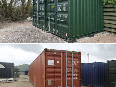What is the difference between a new and used shipping container ...
