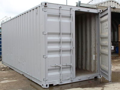 What is the difference between a new and used shipping container? 