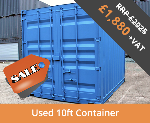 Mini Steel Container 7 Feet - Shipping and Storage Containers