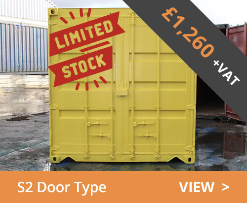 10ft used container S2 doors