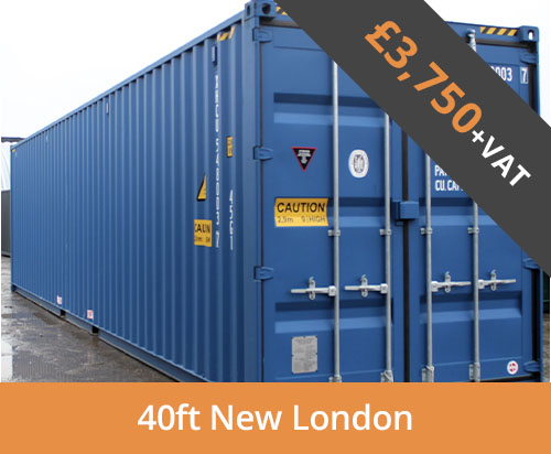 40ft new shipping container London