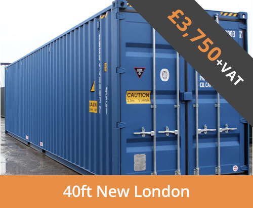 40ft new shipping container London