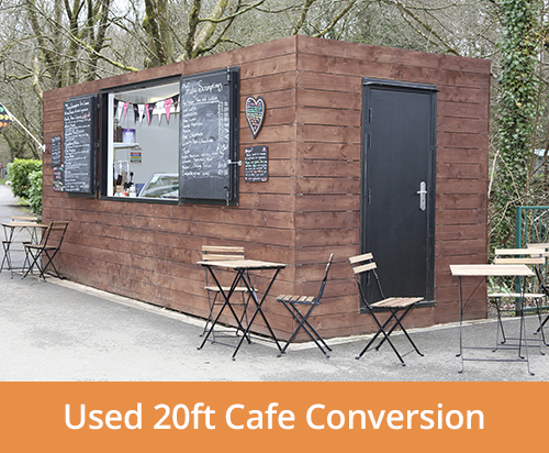 Used 20ft cafe conversion