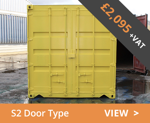 20ft container S2 doors