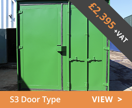 20ft container S3 doors