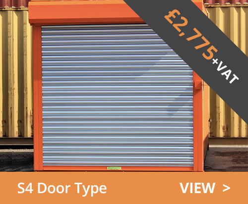 30ft container S4 doors