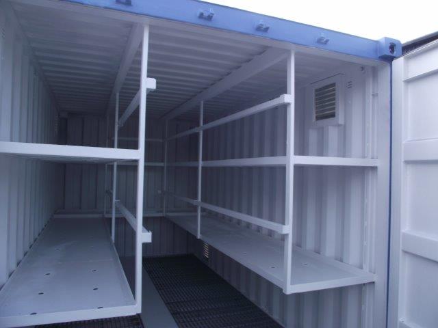 CONTAINER SHELVING