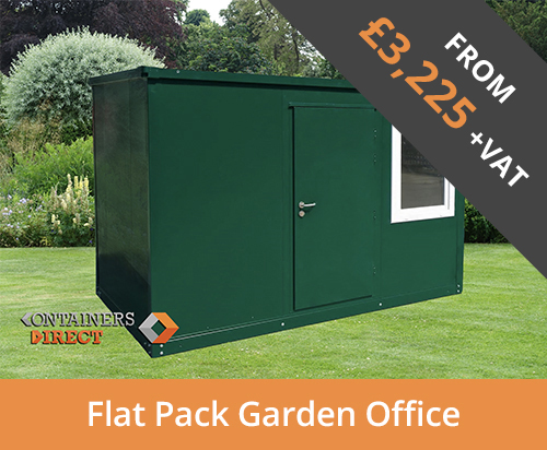 Flat Pack Shipping Containers 4m insulated store, £2676.00, Insulated  Containers, Flat Packs