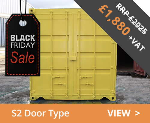 10ft used container S2 doors