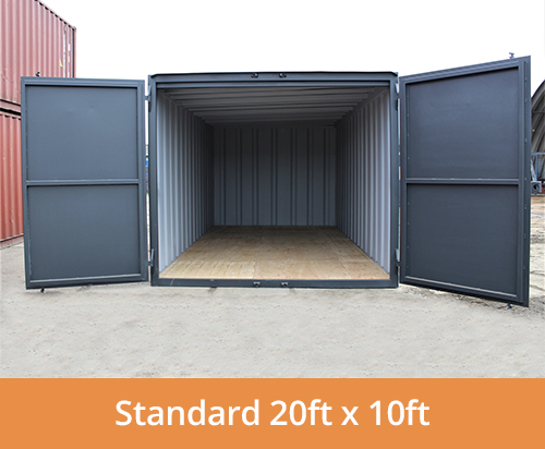 10ft Wide Garage Shipping Container