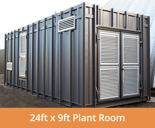 24ft wide shipping container