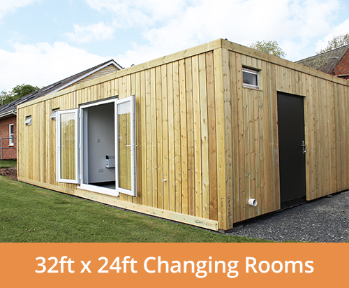 shipping container changing rooms