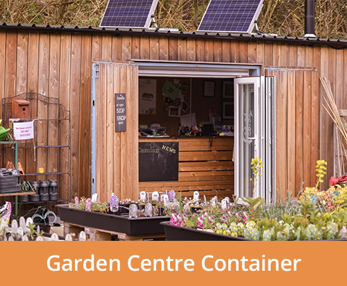 Garden centre container