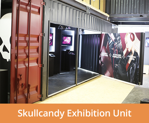 Skullcandy exhibition unit