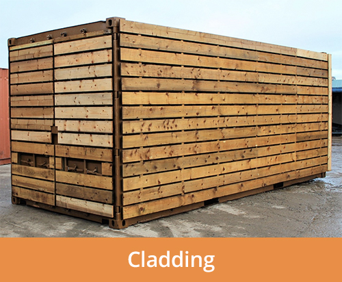 Cladding for your shipping container