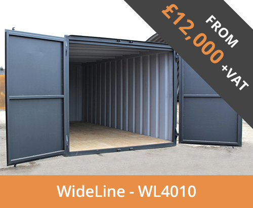 Extra Wide Shipping Containers